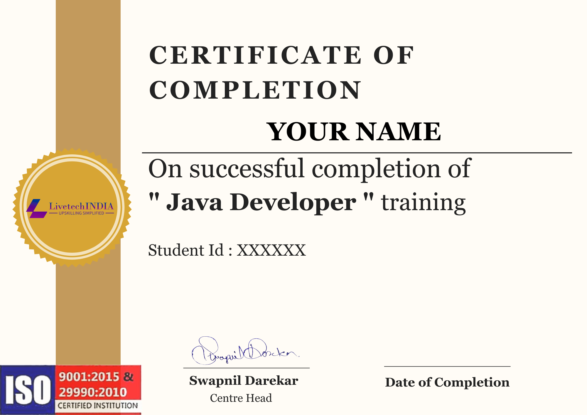 Java Developer Course Training in mumbai