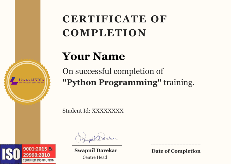 Python Certificate